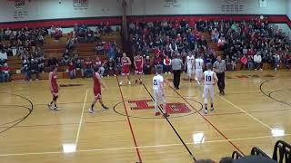 High School Boys Basketball Darlington at Iowa Grant February 17 2017 [upl. by Atneuqal]