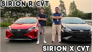 PERBEDAAN NEW SIRION R CVT dengan NEW SIRION X CVT sondanghermawan daihatsu daihatsusirion [upl. by Elletsyrc]