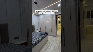 1214 Room size bedrooms  interior design with beautiful bedroomdesign sortvideo youtubesh [upl. by Irrab937]