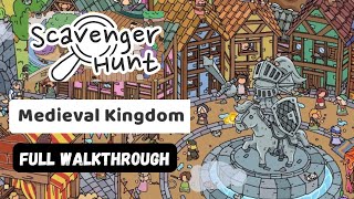 Scavenger Hunt Gameplay  Medieval Kingdom Walkthrough 🔍 [upl. by Kenna]