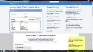 Ninite Service and Downloading Free Software [upl. by Idalina]