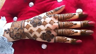 Back Hand Mehndi Design  Eid Mehndi designs  bridal mehndi  mehandi  mehndi ke design  mehendi [upl. by Adnawahs]