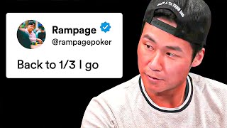 Rampage Poker is BROKE [upl. by Otrebliw]