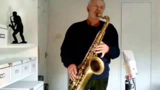 Pennies from Heaven on Tenor Sax [upl. by Leiru]