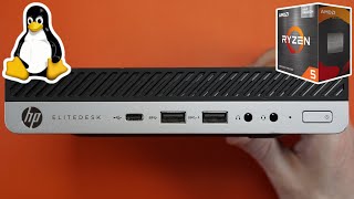 Linux On The HP EliteDesk Mini [upl. by Stormy]