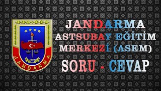 Jandarma Astsubay Eğitim Merkezi ASEM Hakkında Her Şey Soru Cevap [upl. by Parfitt]