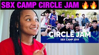 Sbx  camp circle jam  reaction [upl. by Eiser311]