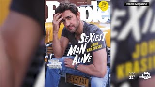 John Krasinski named People magazines 2024 Sexiest Man Alive [upl. by Suivat286]