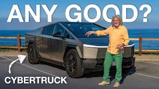 James May finally drives the Tesla Cybertruck [upl. by Tristis]