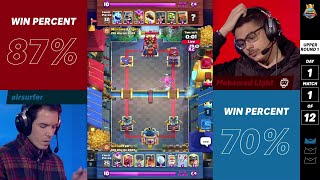 Mohamed Light VS Airsurfer World Finals Day 1 Clash Royale League 2023  CRL [upl. by Joshuah527]