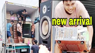 Japan surplus new arrivals speaker amplifier maraming maganda 😲vintage amplifie vintage speaker [upl. by Ylerebmik]