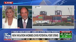 The Economic Impact of a Port Strike  Douglas Holtz Eakin Fox News [upl. by Willet780]