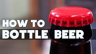 How to Bottle Beer  The Easiest Method [upl. by Elidad]