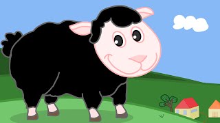 BAA BAA BLACK SHEEP Childrens Song with Lyrics [upl. by Jyoti]