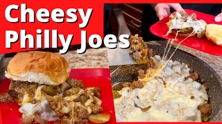 Philly Cheesesteak Sloppy Joes  A Delicious Recipe That Youll Love [upl. by Ellehcar875]