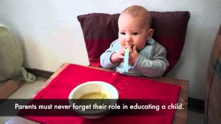 Montessori Weaning Food and Independence [upl. by Nuajed888]