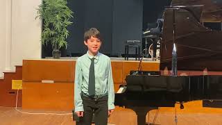 2024 William10 Eisteddfod Recitals Studio Concert 115 [upl. by Itirahc]