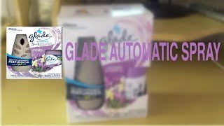 GLADE AUTOMATIC SPRAY LAVANDA amp VANILLA ♡ ♥ 🏠 [upl. by Bradan]