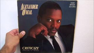 Alexander ONeal  Criticize 1987 Remix [upl. by Arata866]