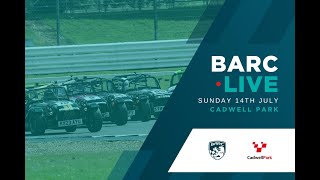 BARC LIVE  Cadwell Park  July 14th 2024 [upl. by Naffets]