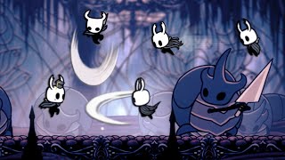 Hollow Knight  Speedrunner vs 4 Hunters on Steel Soul AGAIN [upl. by Ellatsyrc571]