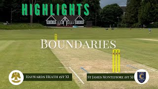 Boundaries HHCC 1st XI v St Jamess Montefiore 1st XI 10082024 [upl. by Lessig706]