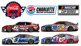 NASCAR Cup Series Paint Scheme Preview for the 2024 Coke 600 at Charlotte Motor Speedway [upl. by Naryk]