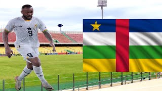 Ghana vs Central African Republic [upl. by Artened]