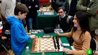 9YearOld Boy Defeats A Professional Chess Streamer [upl. by Millard]