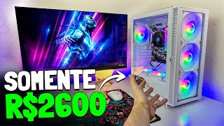 ESSE PC CUSTOU APENAS R2600 E RODA DE TUDO [upl. by Conley805]