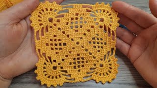 Absolutely Stunning Crochet Pattern Free Online Tutorial for Beginners Tığ İşi Örgü Motif [upl. by Akienom]