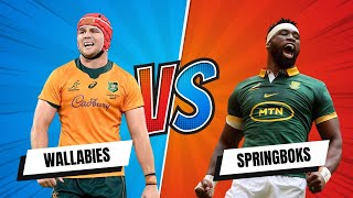 WALLABIES VS SPRINGBOKS  TEST 1 2024 PREVIEW [upl. by Bui922]