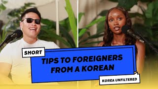 Tips to Foreigners from a Korean ▫ mini Ep 31 [upl. by Zobias]