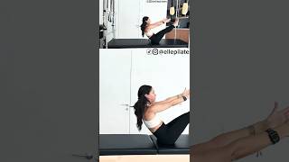 Mat Pilates Beginner Teaser Setup pilates pilatesteaser abs ytcontest [upl. by Yseult]