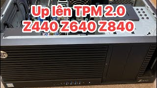 Upgrading from TPM 12 to TPM 20 on a Z440 Z640 Z840 Workstation [upl. by Terraj127]