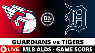 CLEVELAND GUARDIANS VS DETROIT TIGERS LIVE ⚾️ ALDS Game 4  MLB Game Score PlaybyPlay OCT 10 2024 [upl. by Odicalp353]