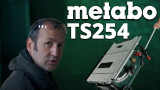 Metabo TS254 Site Saw  Toolstop Review [upl. by Minny924]