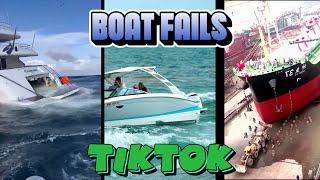 Boat Fails TikTok Compilation [upl. by Africah]