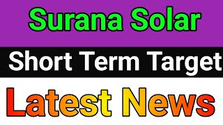 Surana Solar share  surana solar share latest news  surana solar share latest news today [upl. by Marybella]