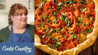 How to Make a Fresh Summer Tomato Galette [upl. by Healy159]