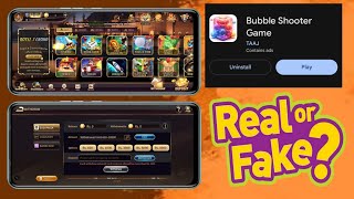 Bubble Shooter Game  Bubble Shooter Game Real Or Fake  Bubble Shooter Game Withdrawal [upl. by Jilli800]