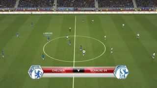 Chelsea Football Club  FC Schalke 04  CL Gruppe E  06112013  LP PES 2014 [upl. by Robinia]