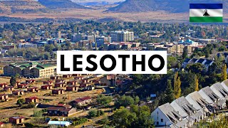 Discover LESOTHO The Country Located ENTIRELY inside of South Africa [upl. by Yeldud]