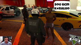 GCM DA CARTEIRADA NO COMANDO NA OCORRÊNCIA  GTA RP [upl. by Ez]