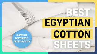 Our Favorite Egyptian Cotton Sheets  The Top 5 [upl. by Thomson183]