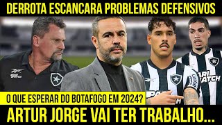 CHOQUE DE REALIDADE E GESTÃO DE EXPECTATIVA  OS DESAFIOS DE ARTUR JORGE NO COMANDO DO BOTAFOGO [upl. by Nolasba]