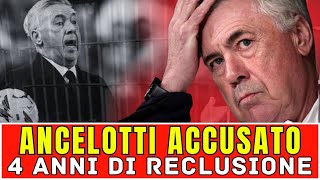 Scandalo Sconvolge il Mondo del Calcio LACCUSA ad Ancelotti che Nessuno Si Aspettava [upl. by Acinomahs]