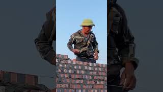 Classical Wall Construction Technique  Manual House Building Method construction buildings [upl. by Goldman]