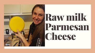 How to make Parmesan Cheese  Raw Milk Cheese [upl. by Dnomaid564]