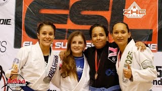 ESL Highlights Girls Brazilian JiuJitsu Grand Prix 2015 [upl. by Xuerd]